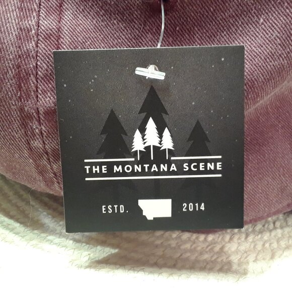 Three Tree Dad Hat - Red (NWT) - Picture 6 of 7